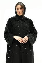 Aseel Abaya - Silver